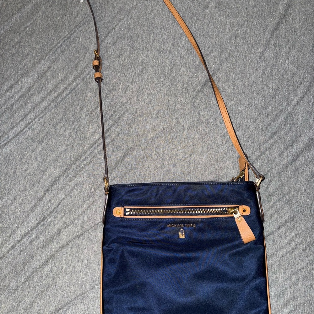 Michael Kors Navy Crossbody Bag